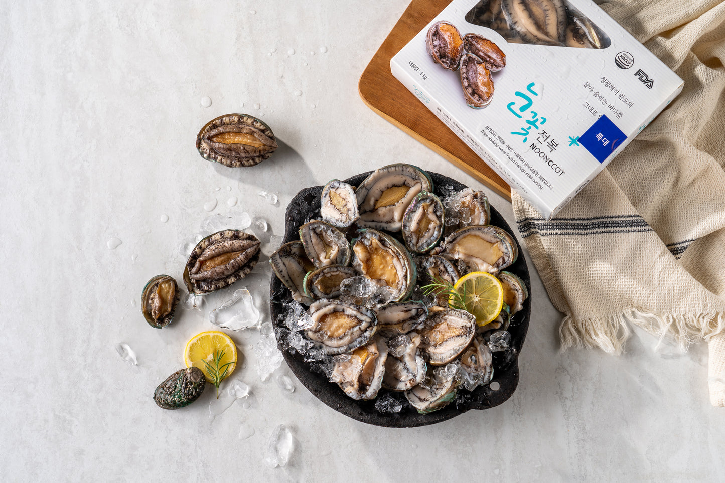 Frozen Abalone (Large) (1-Box/14pcs)