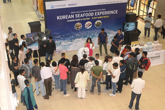 Savor Korea: Live Seafood Tasting at City Center Mall, Guwahati Assam