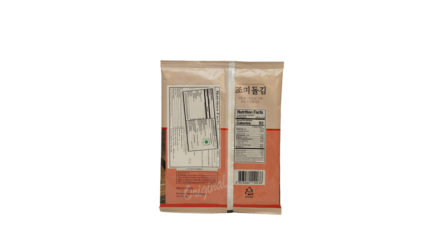 SEASONED ROASTED LAVER - Dolkim 17g (1-Box/30Pcs)