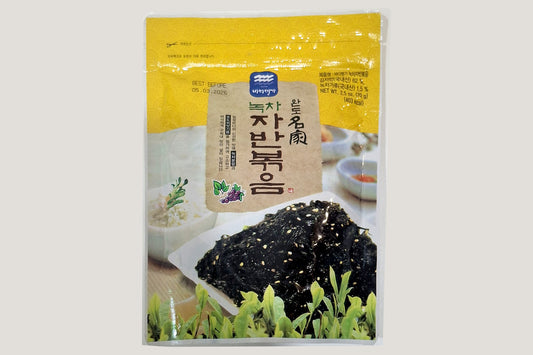 LAVER SEASONED LAVER (GREEN TEA STIR-FRIED LAVER)70g